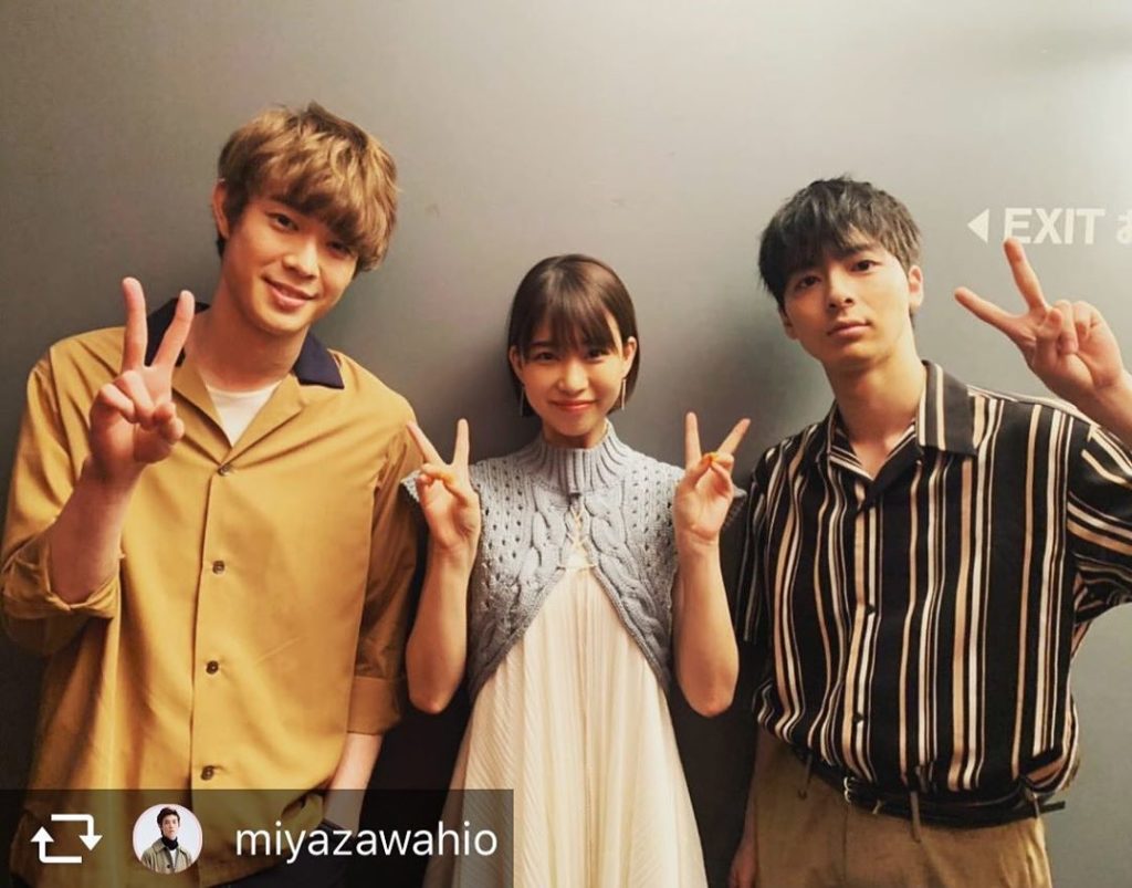 #repost @miyazawahio ・・・
昨日は「映画 賭ケグルイ」大ヒット舞台挨拶でした！ たくさんの方に「賭ケグルイ」観て頂いて嬉しいです！

今日...