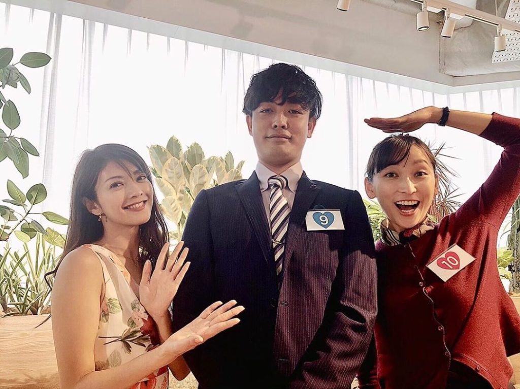 今夜放送第1話‬﻿
‪婚活パーティーに参加したお三方‬﻿
‪鐘子(#杏)と鐘子の親友・まさ子(#田中道子)の間に挟まれているのは、婚活男性役を演じた #中村昌也...