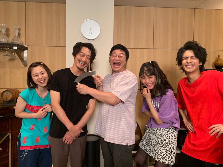 NTVAnabanあなたの番です ・ Hulu オリジナルストーリー 扉の向こう 配信今夜開くのはこちらの扉 ・ 西村淳 すっごく楽しそうな写真 松尾諭 さんも登場 でも一番