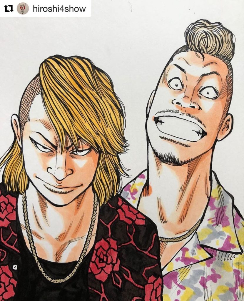#Repost @hiroshi4show with @get_repost
・・・
鬼邪高  ヤスキヨ一派を束ねる泰志と清史。爆竹のような2人で、敵に回すとや...