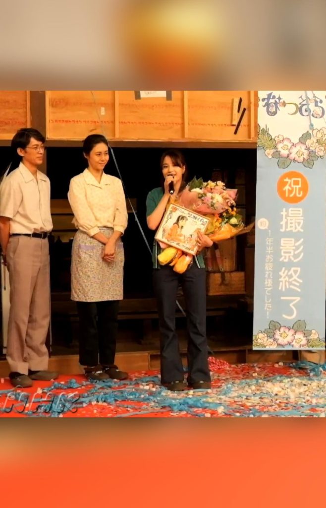 広瀬すずさんはヒロイン・なっちゃんとして、いつもキャストやスタッフを気遣い、現場を明るく盛り上げてくれました。

今週土曜・夜７時にはＢＳプレミアムで『なつぞら...