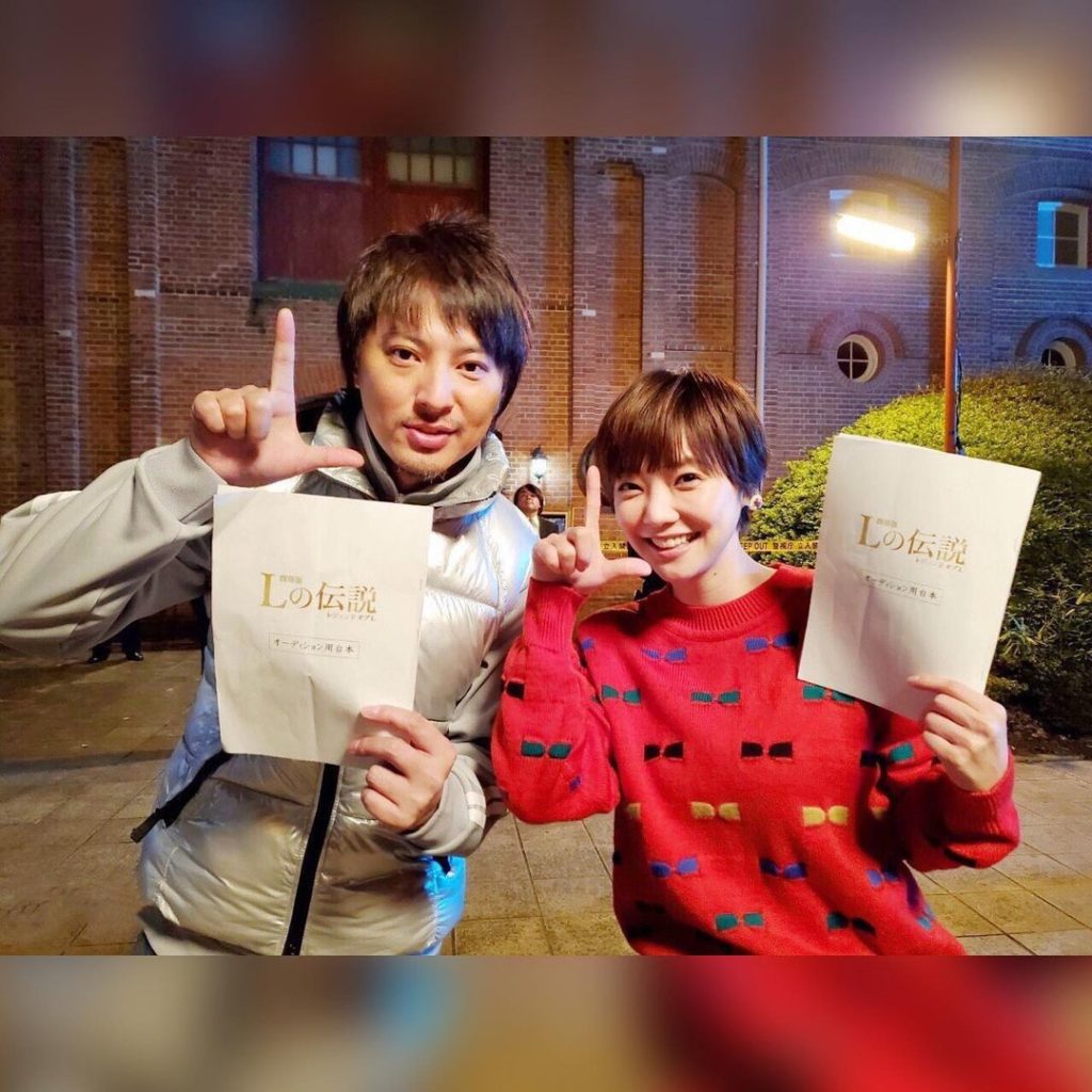 ・
＼お隣さーーんいらっしゃい／

美雲さんと猿彦さんに
壁ドンされまくっていたお隣さん

まさか
刑事七…むにゃむにゃ

最後に
仲良くオフショット頂きました...