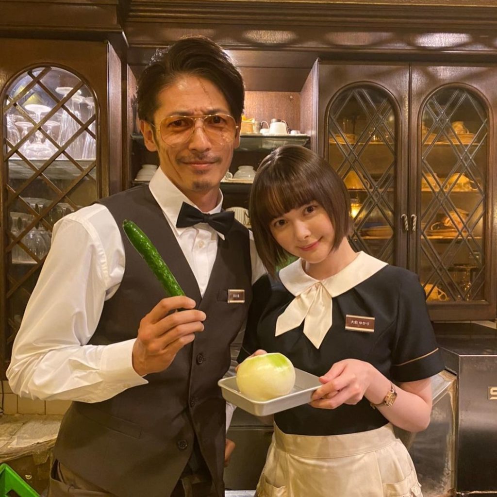 『#極主夫道』このあと最終回押忍
最後のオフショは豪華すぎる喫茶店〜
 
普通に考えたら、
イケメン二人のウエイターとか
・
・
・
行列もんでインスタ映えもん...