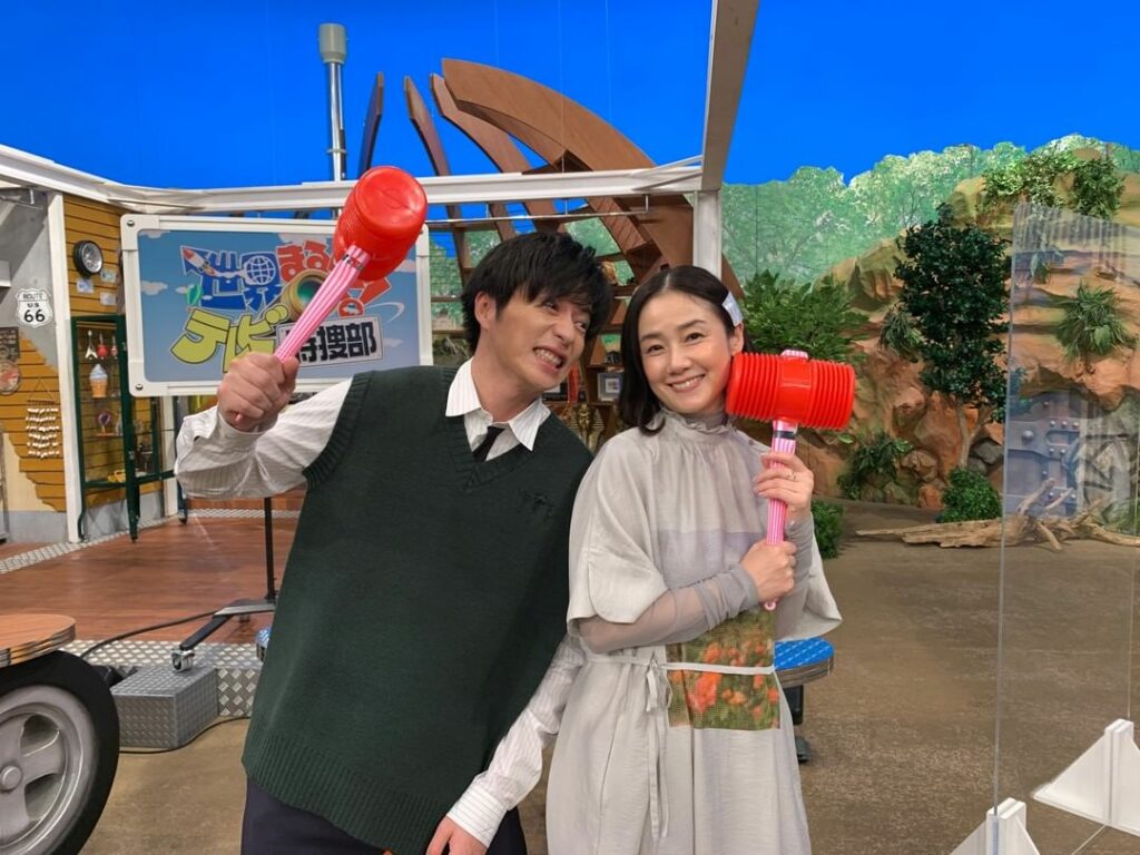 【OA情報】
「#世界まる見え！テレビ特捜部」に #原田知世 さんと #田中圭 さんが出演
ピコピコハンマーを持つお二人が可愛すぎる

日本テレビにて 12月6...