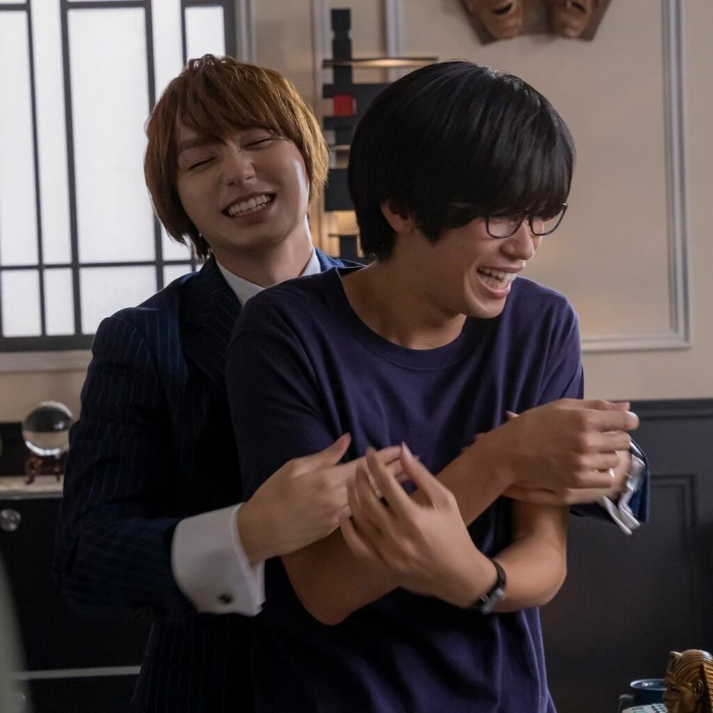 高槻役・伊野尾さんと深町役・神宮寺さんの
仲良しなオフショットお届けしまーす

准教授・高槻彰良の推察 Season2は
今週末土曜よる11時40分から放送スタ...