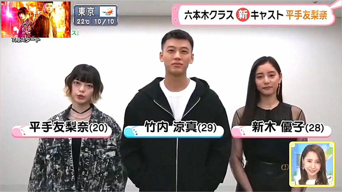 平手友梨奈「六本木クラス」出演決定！