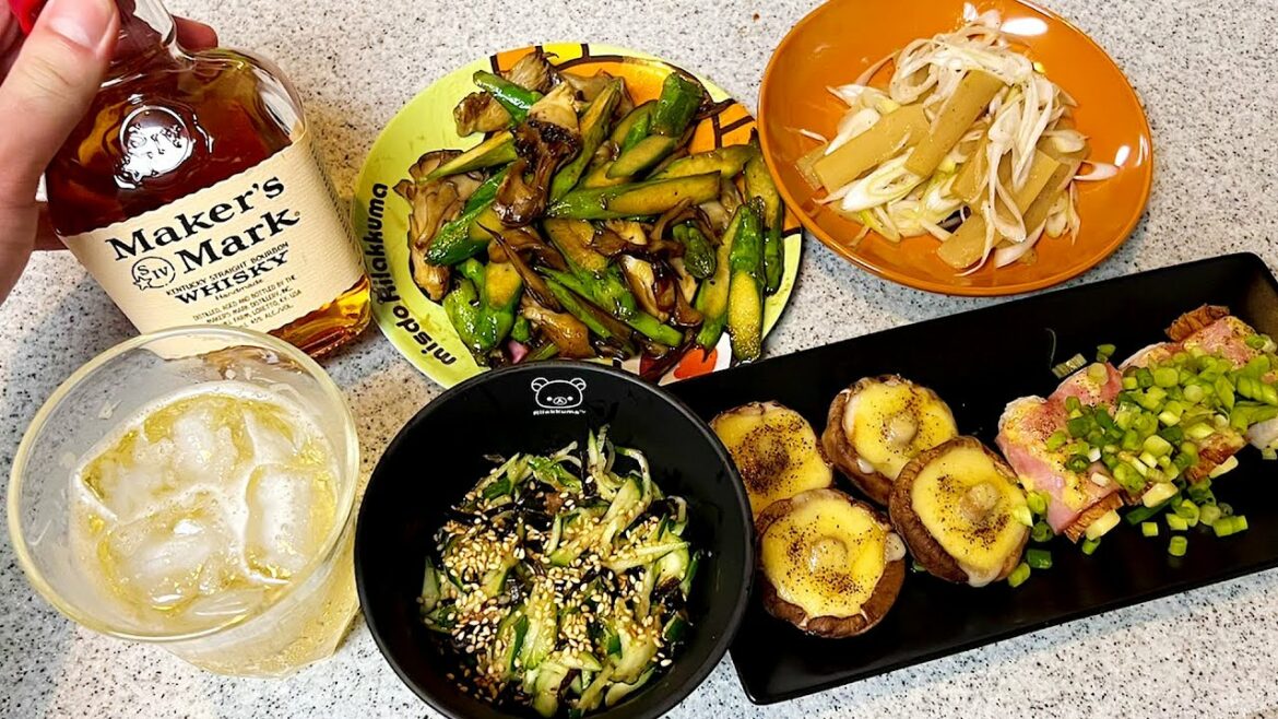 【全4品】実家晩酌！お母さんが作るおつまみで晩酌する27歳独身息子。【飯テロ/晩酌生活】