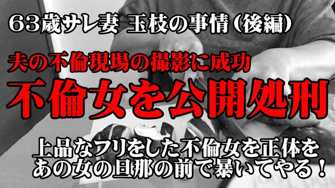【60代サレ妻の復讐】不倫相手と夫を同時に公開処刑してやった 【60代サレ妻の復讐】不倫相手と夫を同時に公開処刑してやった