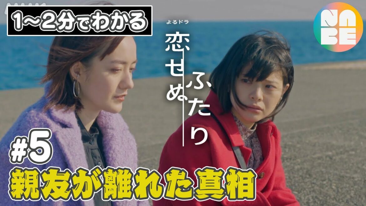 【親友が離れた真相】話題のよるドラ「恋せぬふたり」を、思い切って1〜2分にまとめました。＃5 (全8回)