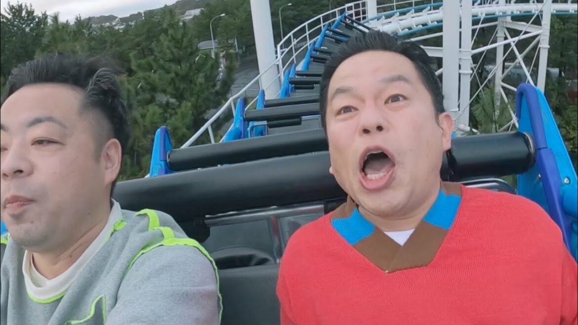 ダイアン津田、ジェットコースターでゴイゴイ酢ー！／ミツカンWEB動画+メイキング＋インタビュー