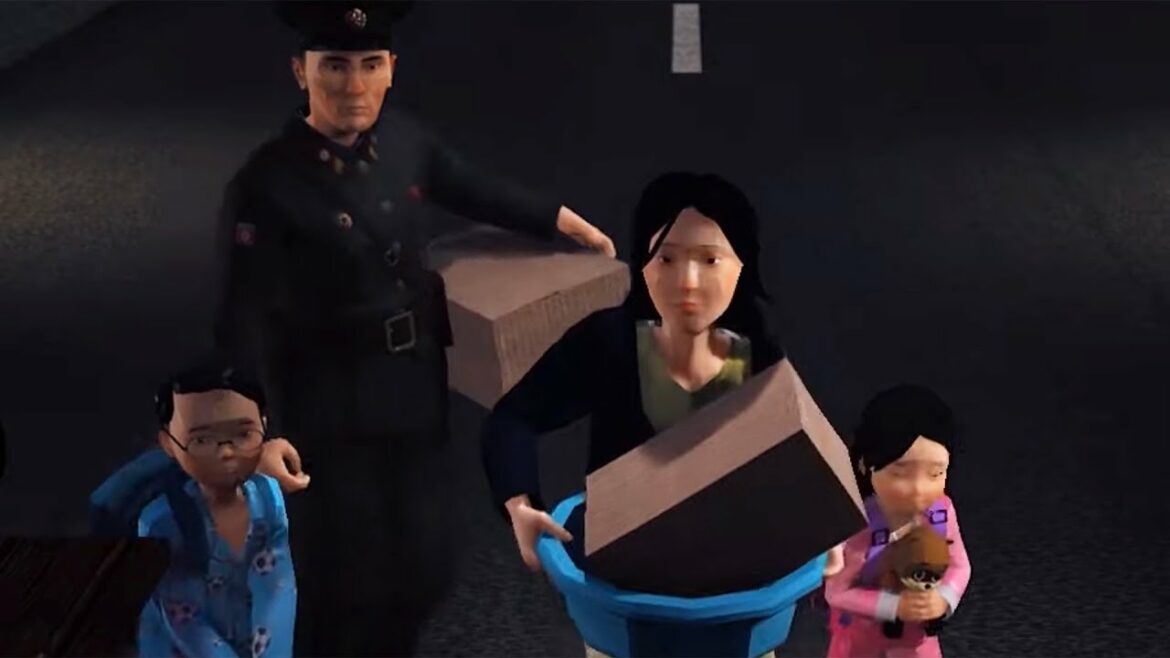 夫は失踪、妻子は突然の北朝鮮強制収容所行き！／映画『トゥルーノース』本編映像