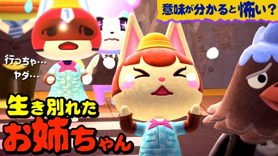 【あつ森 映画】まさか！ボクにお姉ちゃんがいたなんて。。。【意味が分かると怖い話】