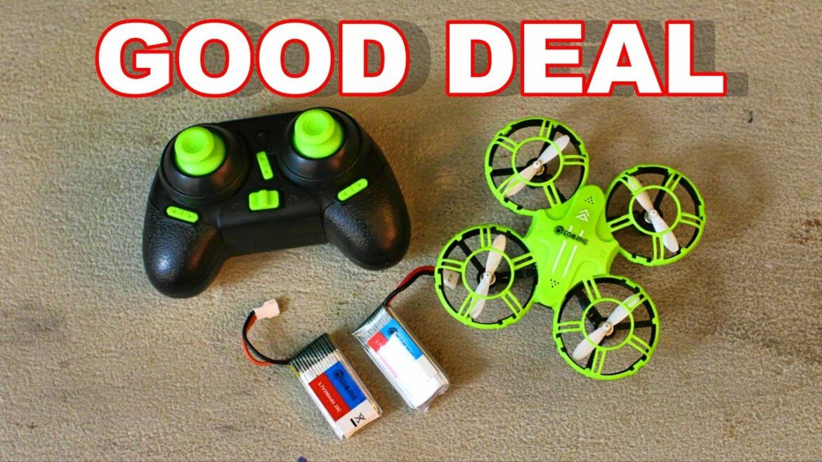 Nice Flight Time Mini Drone - Great Deal - Eachine E016H Quadcopter - TheRcSaylors