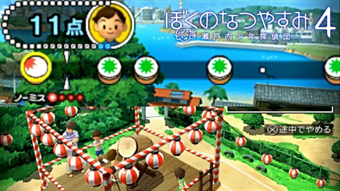 突然のクソムズ音ゲー｜はじめての「ぼくなつ4」  #8