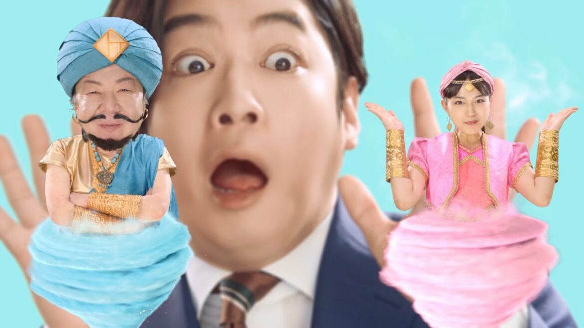 川口春奈&古田新太、リズミカルな魔人ダンスに千葉雄大も驚き／TISインテックグループCM＋メイキング