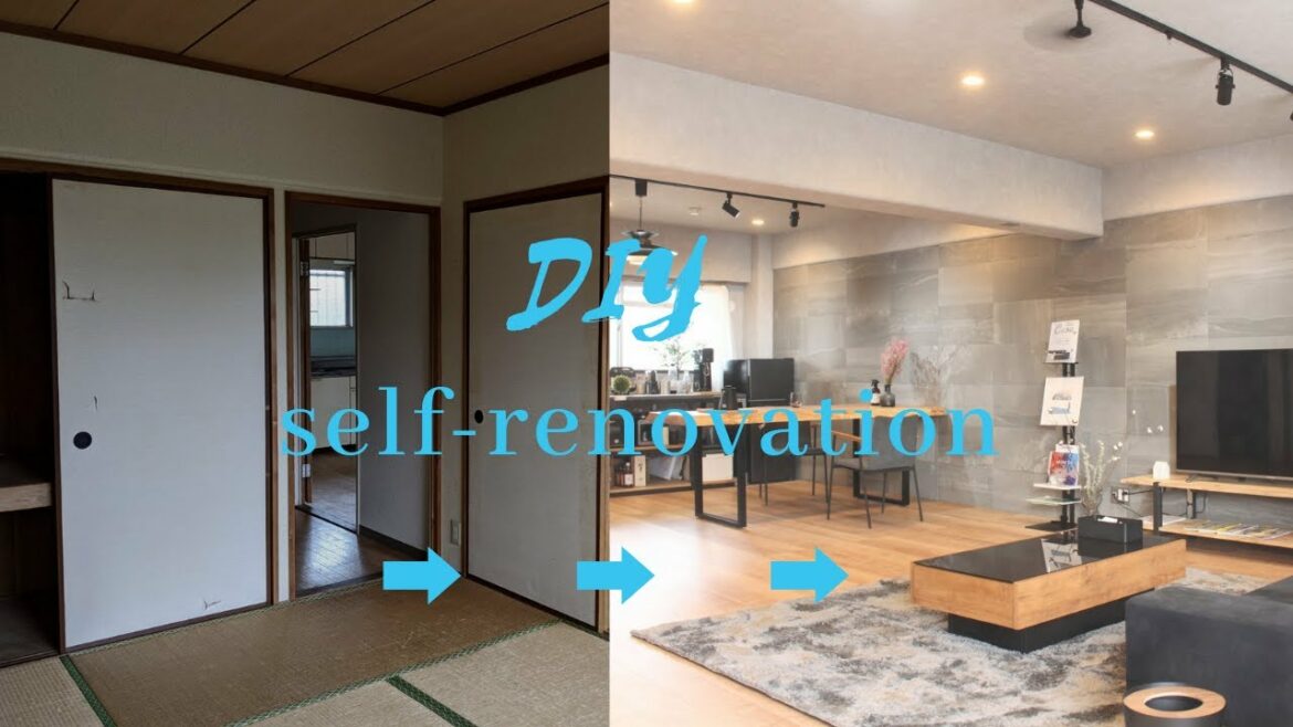 【DIY】築30年中古マンションを丸ごと作り直す！1年間の総集編！200万円で賃貸物件を劇的ビフォーアフター！