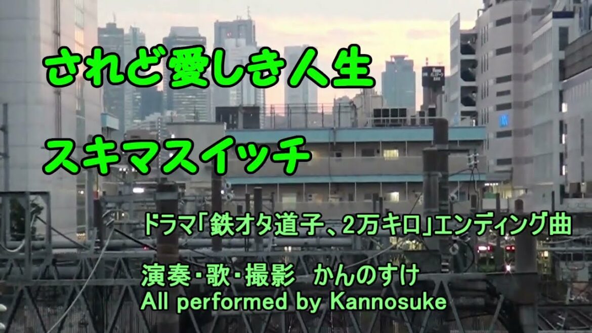 されど愛しき人生　スキマスイッチ　歌詞付きカバー　テレビ東京ドラマ25「鉄オタ道子、2万キロ」エンディング曲