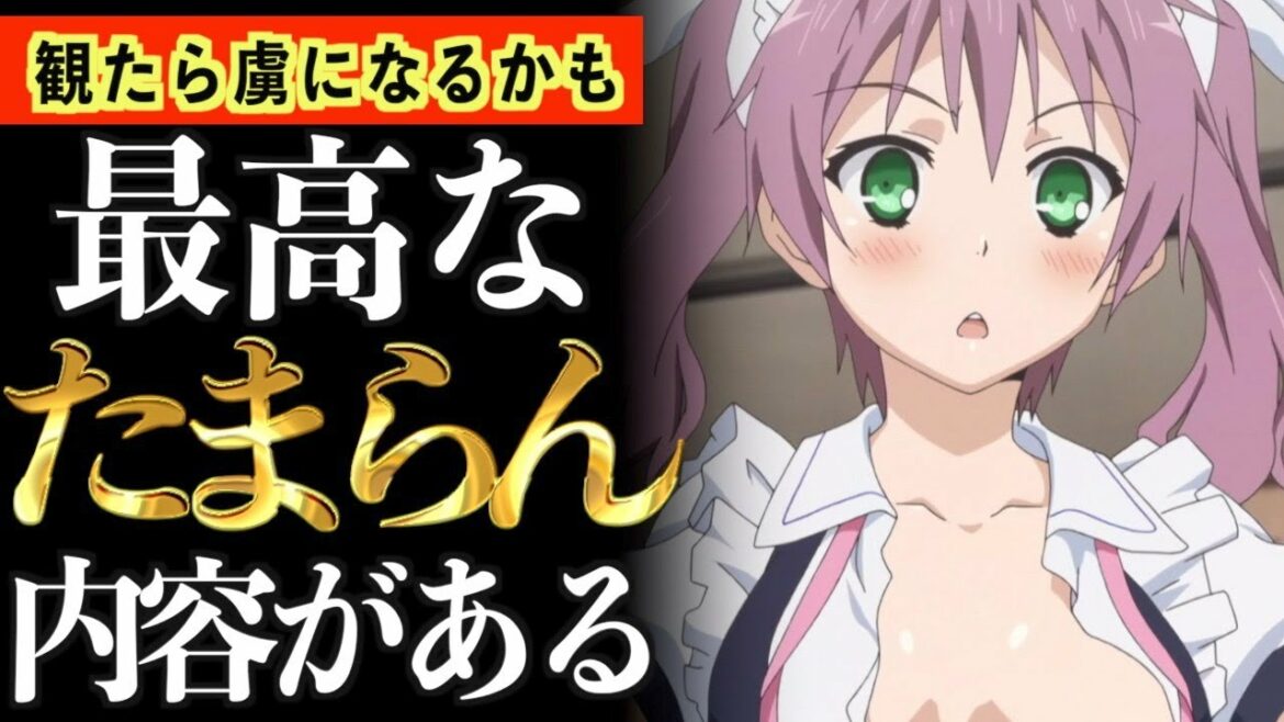 【アニメ】絶対に虜になる『たまらん』気分になるアニメがヤバいwww