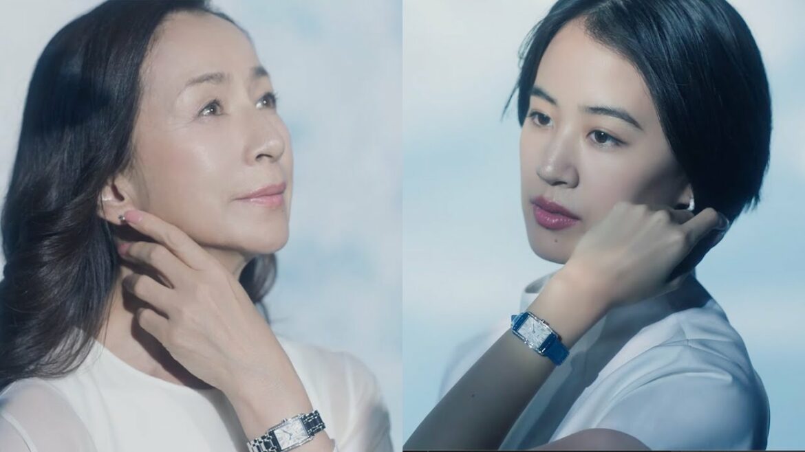 石橋静河、しなやかなダンス！原田美枝子と二世代でロンジンのアンバサダーに／ロンジンCM