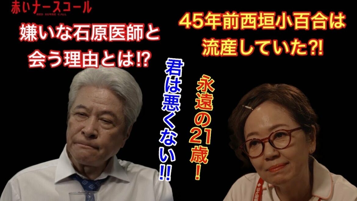 赤いナースコール　45年前西垣小百合は流産していた　院長が嫌いな石原医師と会う理由とは⁉︎