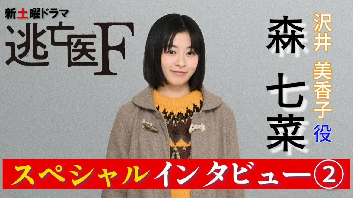 【1月15日スタート！『逃亡医F』】森七菜スペシャルインタビュー第2弾！！自分の性格を一言で言うと！？【日テレドラマ公式】