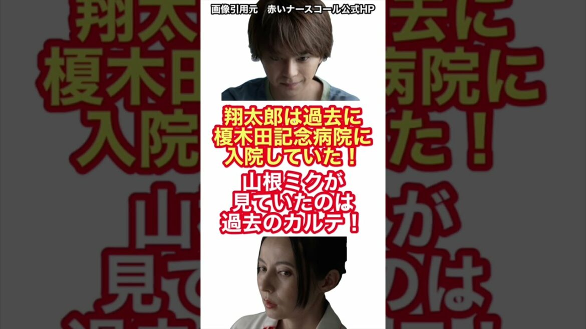 赤いナースコール　本日1人目の犯人が判明する‼︎らしい。翔太郎は過去に榎木田記念病院に入院していた！山根ミクが見ていたのは過去のカルテ!　#Shorts