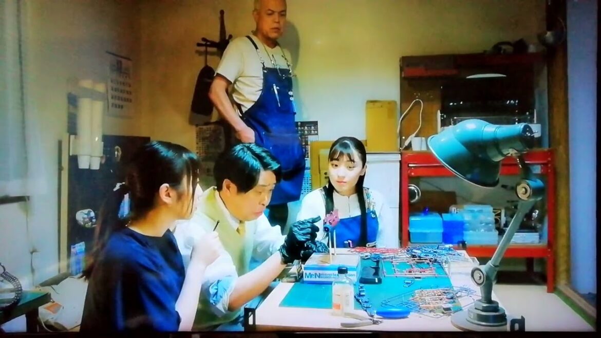 量産型リコ　珍しく出番が少なく拗ねる模型店主役の田中要次さん