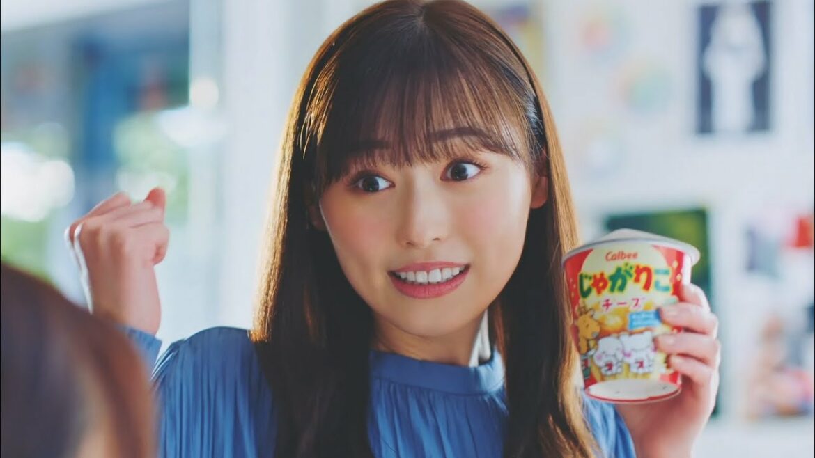 待望の朝ドラスタート福原遥、気分もあげりこ！／カルビー「じゃがりこ」CM＋メイキング＋インタビュー
