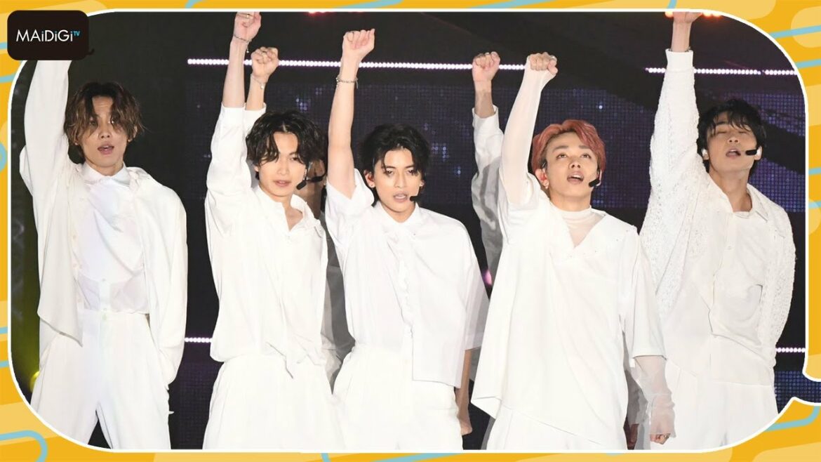 高橋文哉ら「8LOOM」が圧巻パフォーマンス!ガルアワで「ome Again」披露 ドラマ「君の花になる」ステージ 高橋文哉ら「8LOOM」が圧巻パフォーマンス!ガルアワで「ome Again」披露 ドラマ「君の花になる」ステージ