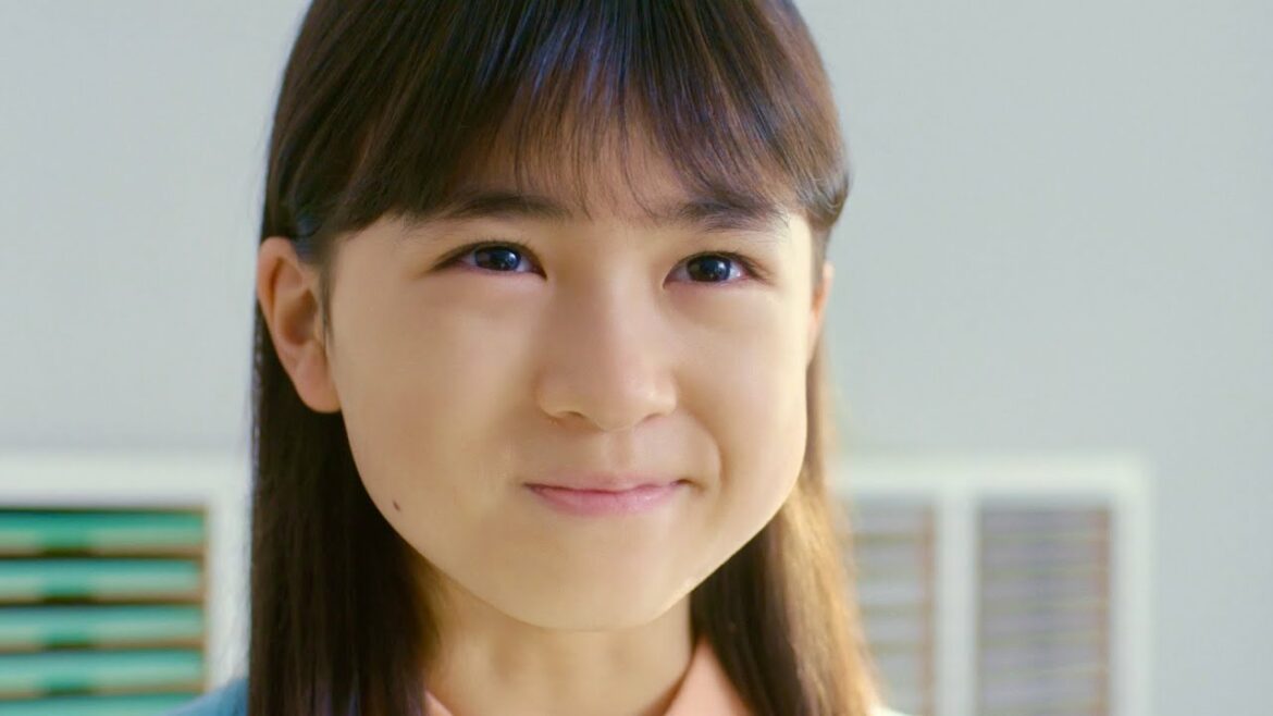 新津ちせ、3歳からKUMON。木村佳乃「なるほど」と納得／KUMON CM