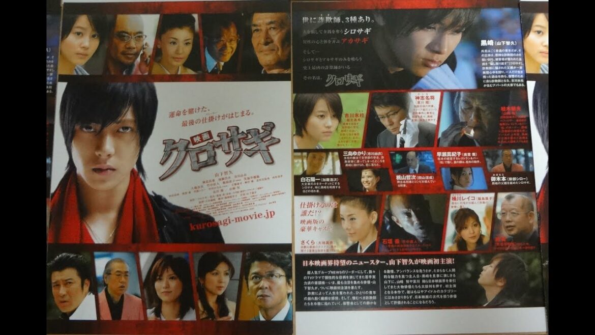 映画 クロサギ (B) (2008) 映画チラシ 山下智久 堀北真希 加藤浩次 市川由衣 哀川翔