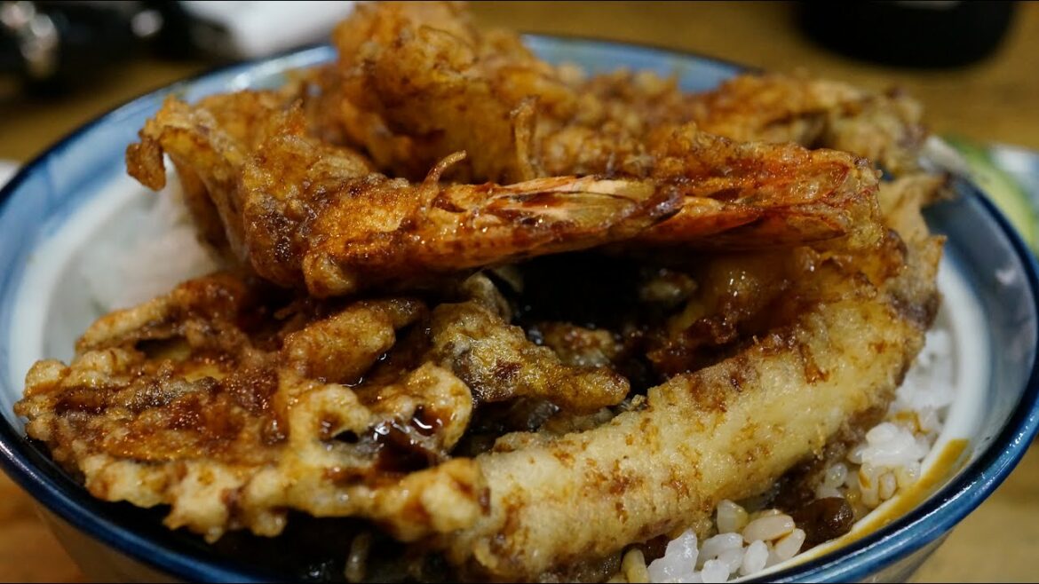 孤独のグルメロケ地巡礼③　人形町「天ぷら中山」の「黒天丼」Black Tendon.