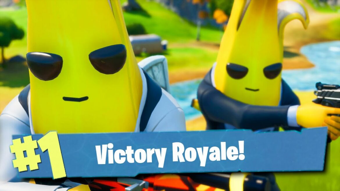 【フォートナイト】バナナスキンでビクロイ目指したら奇跡が起きる！【FORTNITE】