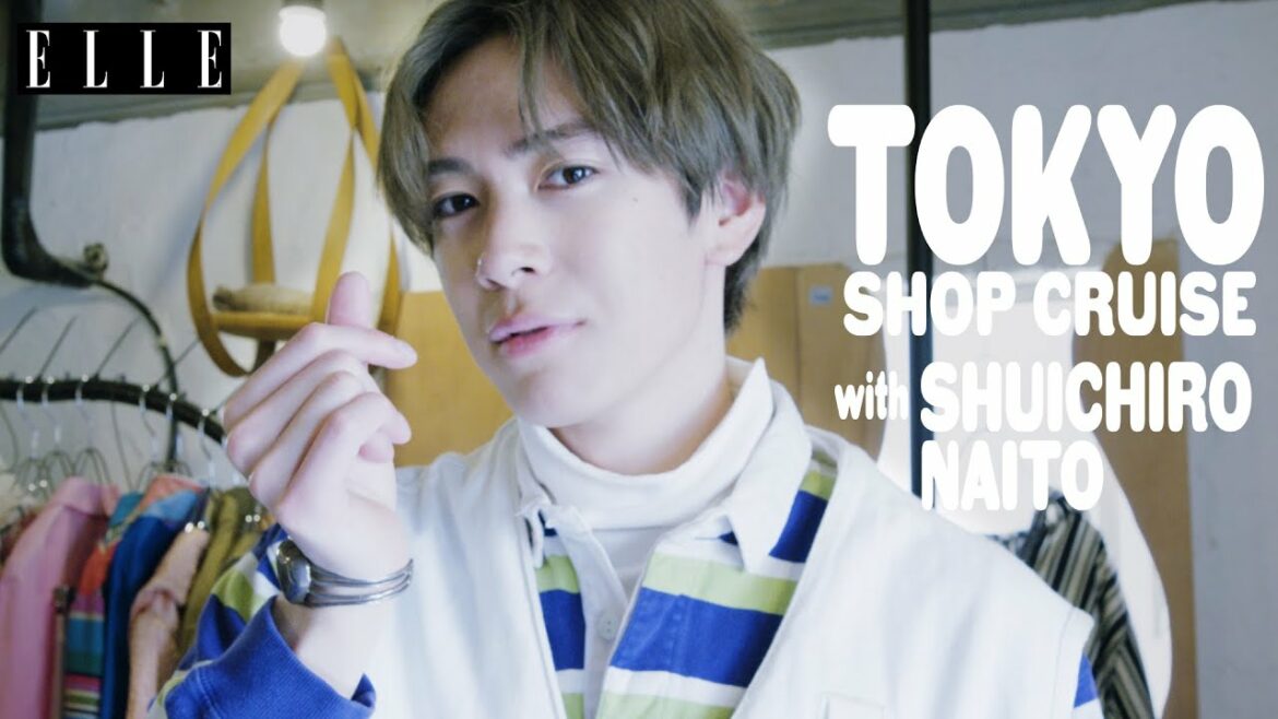 仮面ライダー俳優、内藤秀一郎と巡る、高円寺の人気ヴィンテージショップ Part.2｜TOKYO SHOP CRUISE｜ ELLE Japan