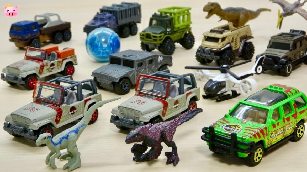 ジュラシックパークで登場した懐かしい車両もセットで入ってて最高! マッチボックス ジュラシックワールド ダイキャスト 5カーパック アソート