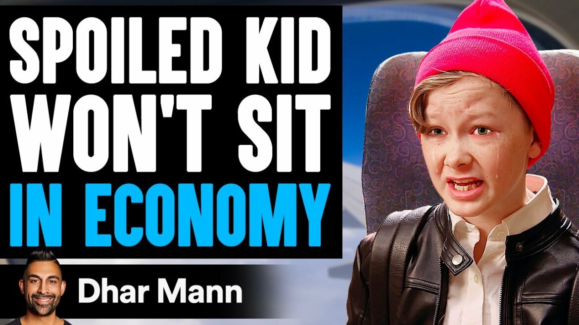 SPOILED KID Won't Sit IN ECONOMY, He Instantly Regrets It | Dhar Mann