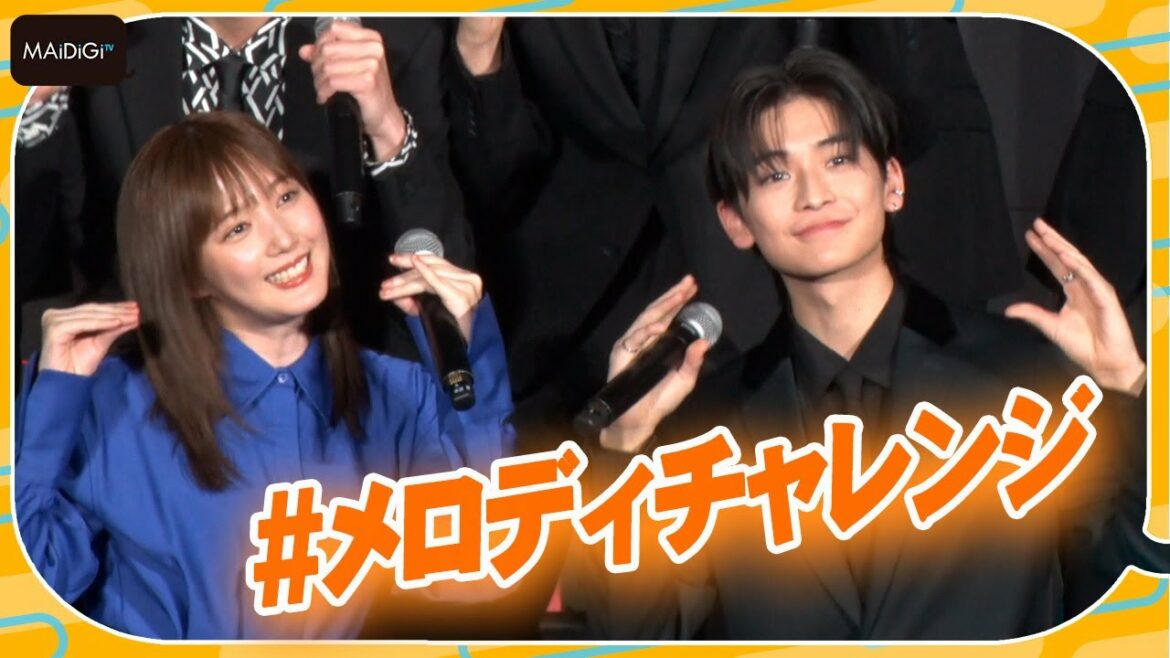 本田翼＆8LOOM、生で「#メロディチャレンジ」！　準備運動、直前の打ち合わせも　「TikTok Awards Japan 2022」