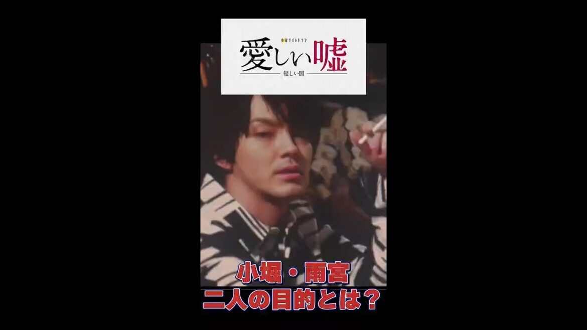 【 探偵考察 】 愛しい嘘 優しい闇 6話! 小堀・雨宮 2人の目的とは？
