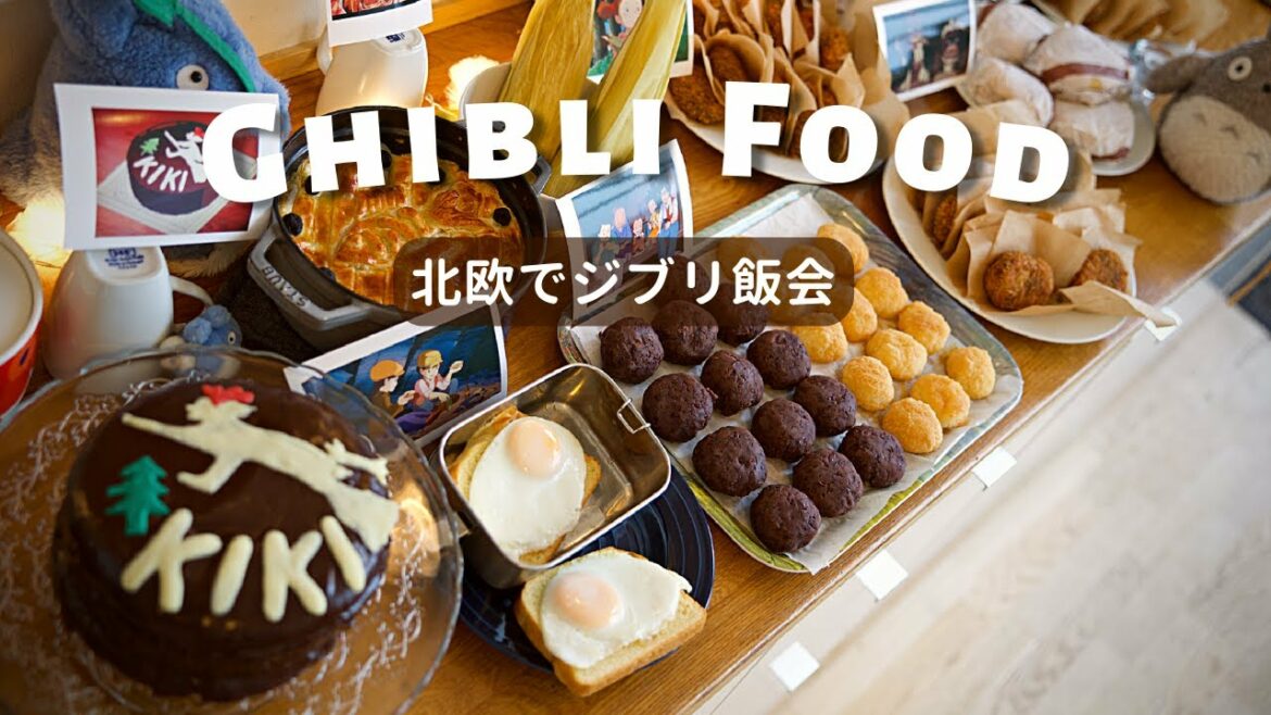 Studio Ghibli Food🍁[Recipe]Herring and Pumpkin Pie from Kiki’s Delivery Service | Anime Food