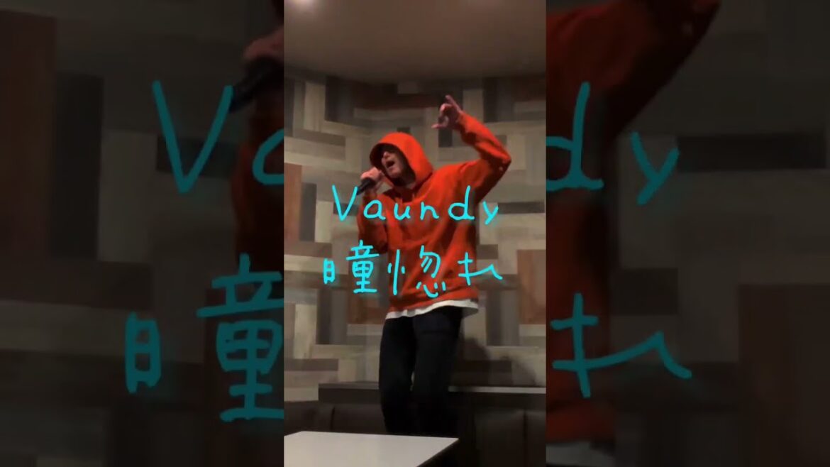 Vaundy 瞳惚れ @Vaundy      #歌ってみた #カラオケ #vaundy #ジャパニーズスタイル