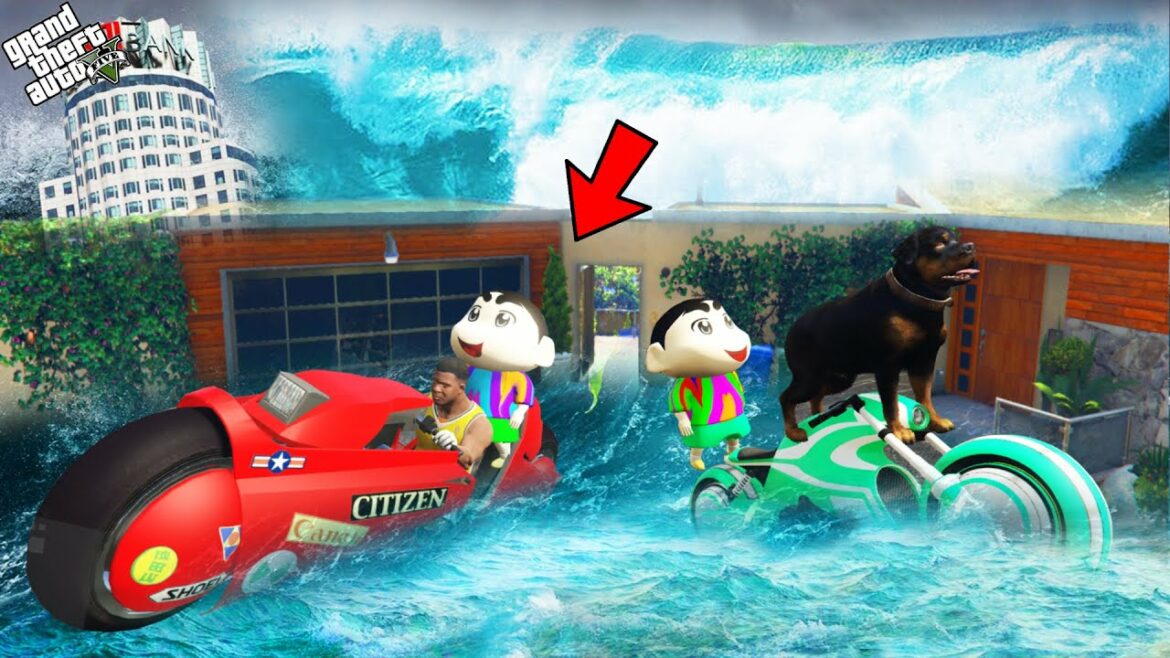 GTA 5 : Franklin Finally Survived & Find Shinchan In Tsunami In GTA 5 ! (GTA 5 Mods) GTA 5 : Franklin Finally Survived & Find Shinchan In Tsunami In GTA 5 ! (GTA 5 Mods)