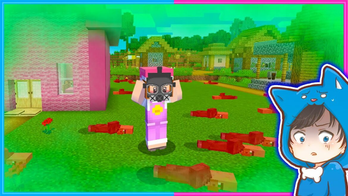 村が毒ガスでいっぱいになるマインクラフト😱【 マイクラ / Minecraft 】