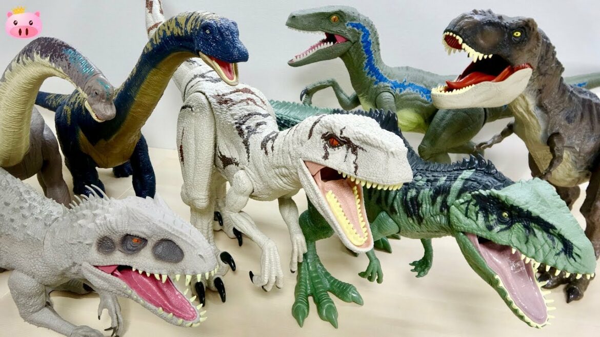 スーパーBIGシリーズのジュラシックワールド 恐竜フィギュア! 2022年 恐竜フィギュアで1番再生されたのはどの恐竜!?【ランキング】