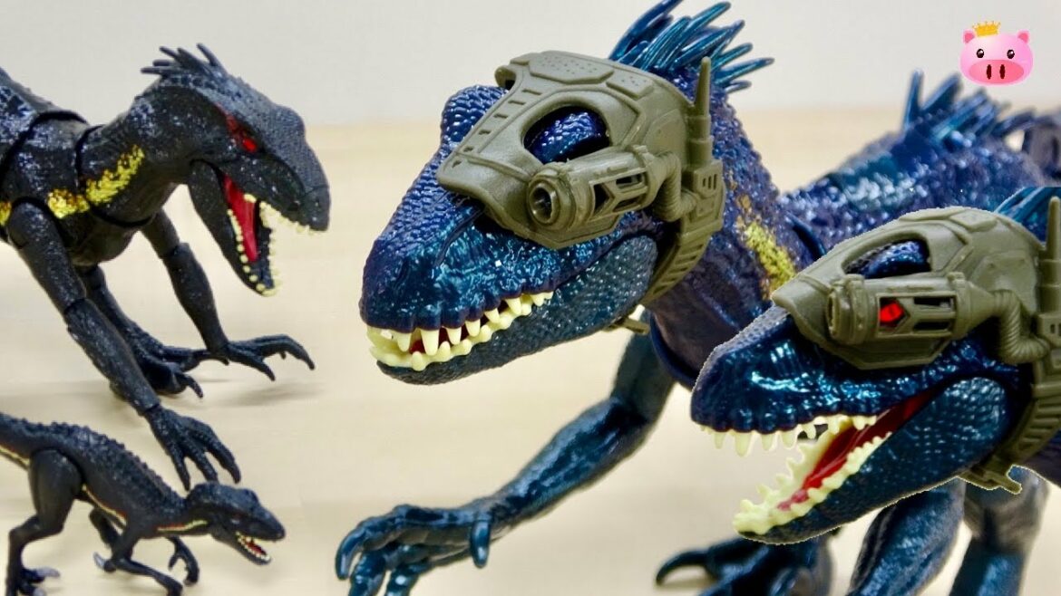 2023年1本目の動画は ジュラシックワールドで大好きな恐竜♪ DINO TRACKERS インドラプトル
