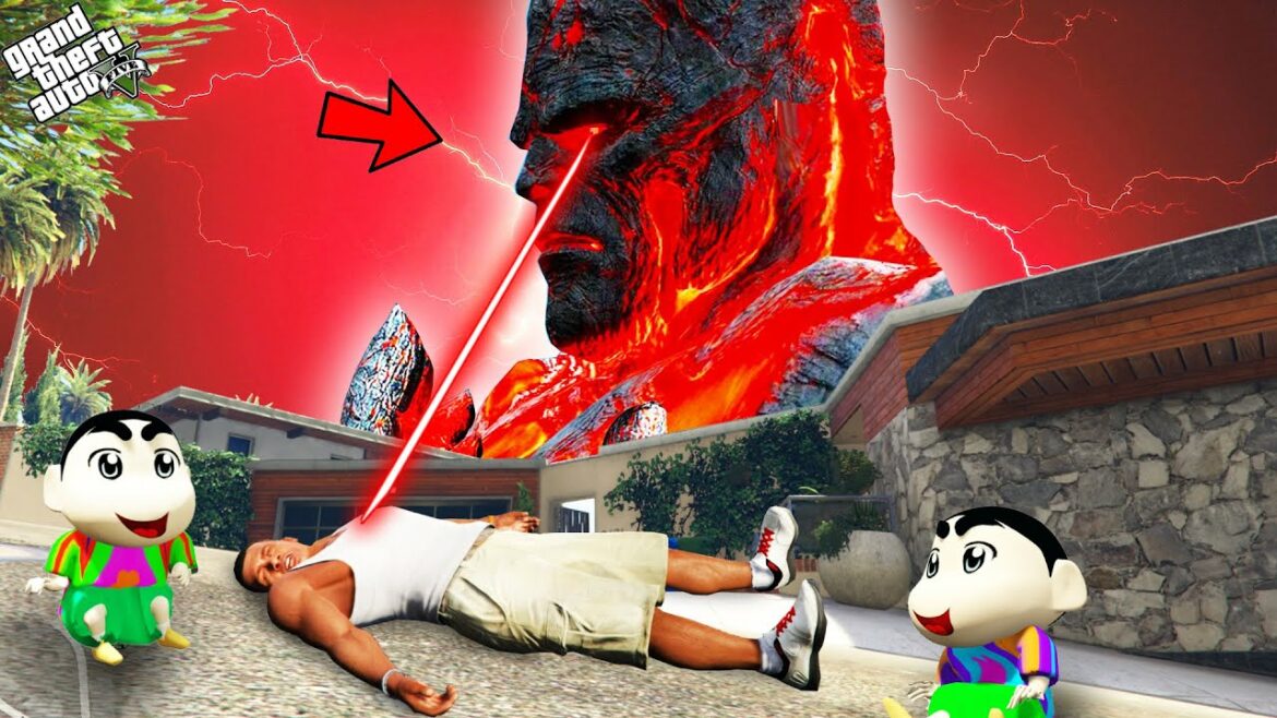 GTA 5 : Franklin Take Avengers Help To Attack Lava God In Los Santos In GTA 5 ! (GTA 5 Mods)
