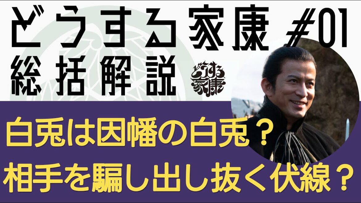 ＜どうする家康＞第1話 総括解説：白兎は因幡の白兎＝相手を騙し出し抜く暗示？＜視聴者コメント多数紹介＞