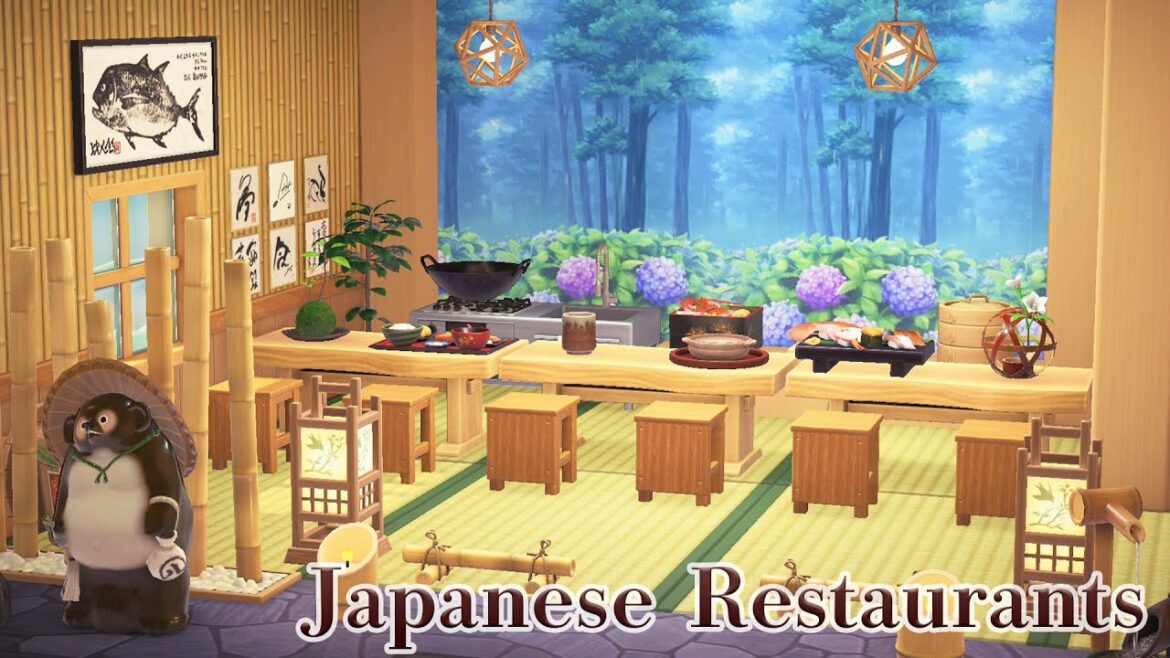 【あつ森】3日間限定の超レアな新家具が本日追加！和風の小料理屋(レストラン)で七草がゆを提供する部屋をレイアウト【あつまれどうぶつの森 ハッピーホームパラダイス 実況】