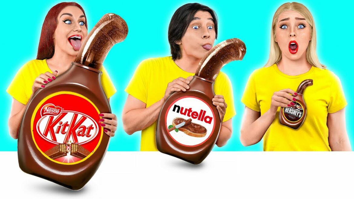 大・中・小フードチャレンジ #2 ｜ TeenDO Challenge がおくる巨大フードvs小フードのクレイジーモッパン