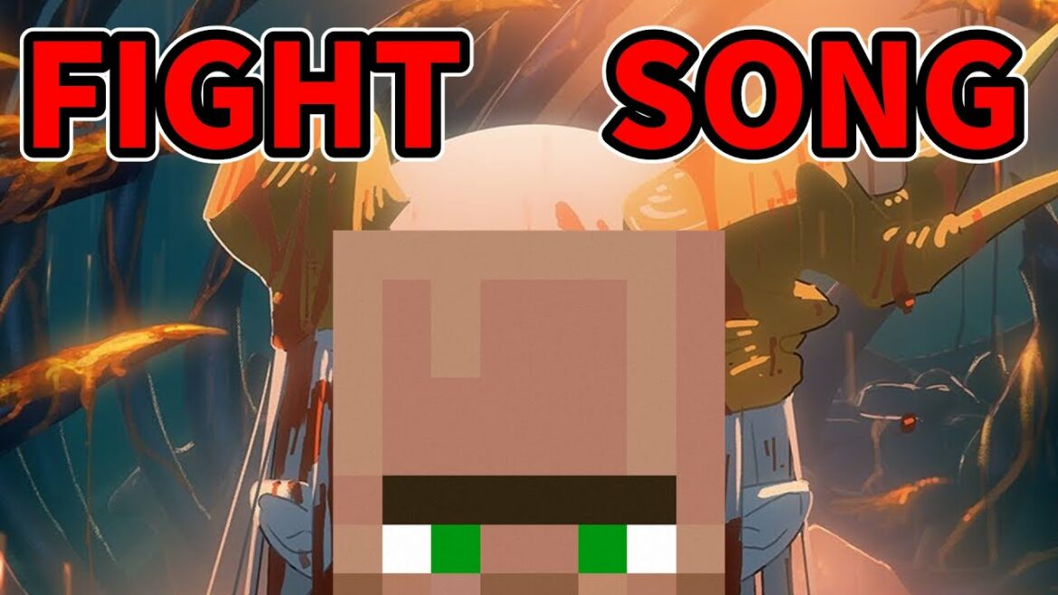 ファイトソング　村人の狂気的演奏【Minecraft】