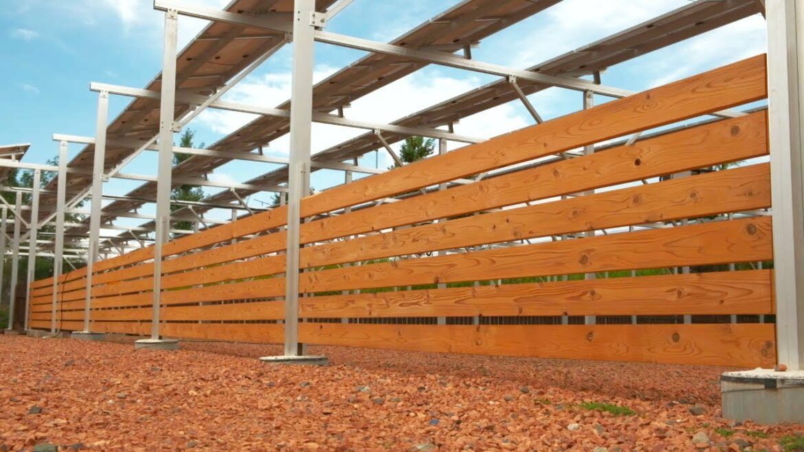 【DIY】取り外し簡単はめ込み式ウッドフェンス  レール設置/タッピングビス How to Build a Modern Wooden Fence!